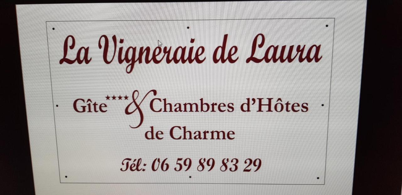 Bed and Breakfast La Vigneraie De Laura Sainte-Colombe  Exterior foto